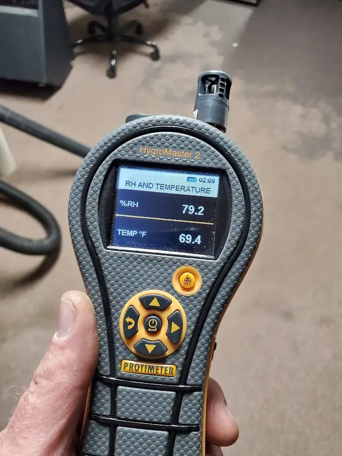 Moisture meter humidity assessment for Fire & Smoke Damage Restoration in Macon-Bibb County